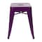 Flash Furniture 4  Inch Purple Metal Stool, PK4 ET-BT3503-18-PR-GG - alternate 4